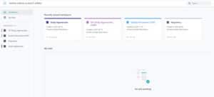 Agatha Dashboard Workspace