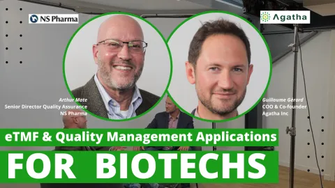 NS Pharma improves its Quality and eTMF management with Agatha