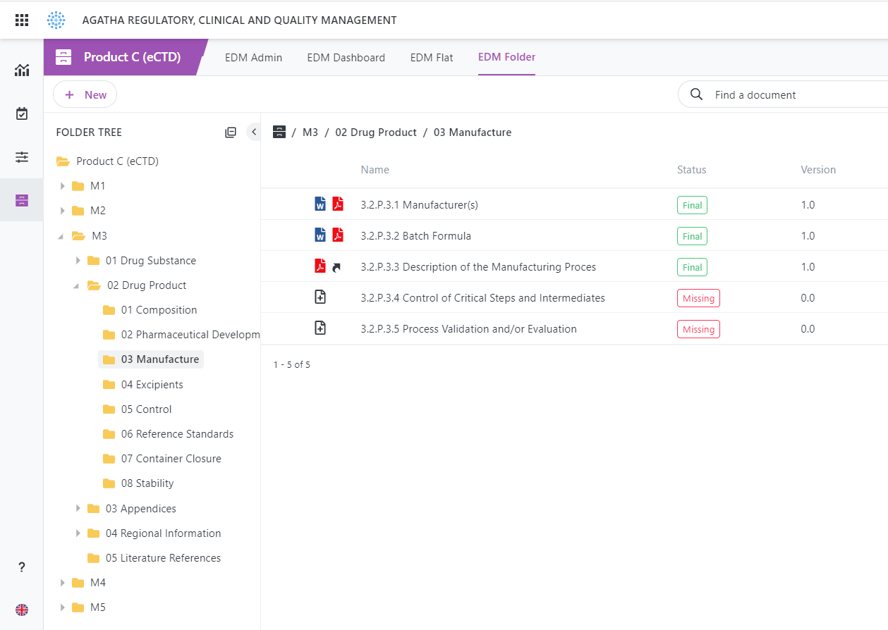 eCTD Integration